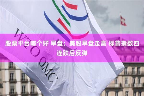 股票平台哪个好 早盘：美股早盘走高 标普指数四连跌后反弹