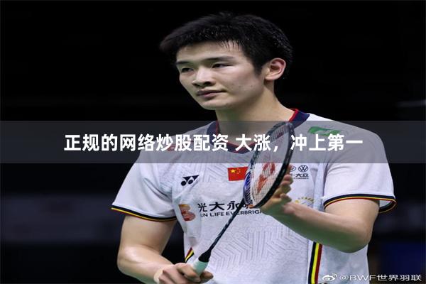 正规的网络炒股配资 大涨，冲上第一
