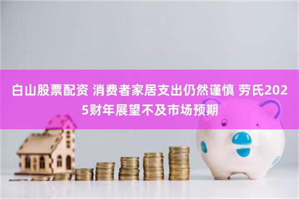 白山股票配资 消费者家居支出仍然谨慎 劳氏2025财年展望不及市场预期