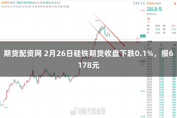 期货配资网 2月26日硅铁期货收盘下跌0.1%，报6178元