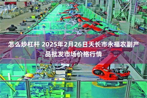 怎么炒杠杆 2025年2月26日天长市永福农副产品批发市场价格行情