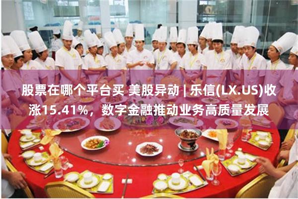股票在哪个平台买 美股异动 | 乐信(LX.US)收涨15.41%，数字金融推动业务高质量发展