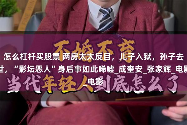 怎么杠杆买股票 两房太太反目，儿子入狱，孙子去世，“影坛恶人”身后事如此唏嘘_成奎安_张家辉_电影