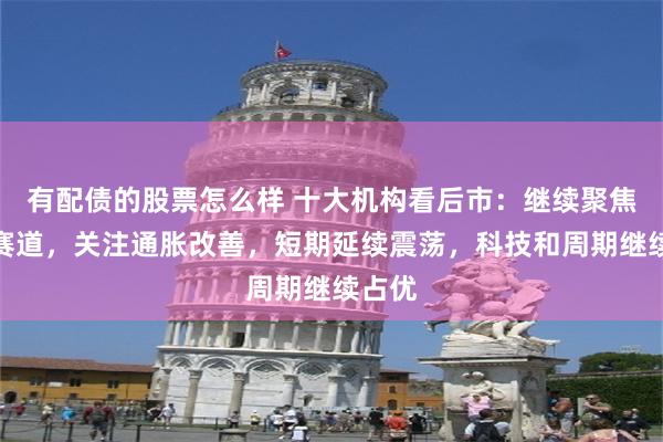 有配债的股票怎么样 十大机构看后市：继续聚焦景气赛道，关注通胀改善，短期延续震荡，科技和周期继续占优