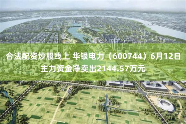 合法配资炒股线上 华银电力（600744）6月12日主力资金净卖出2144.57万元