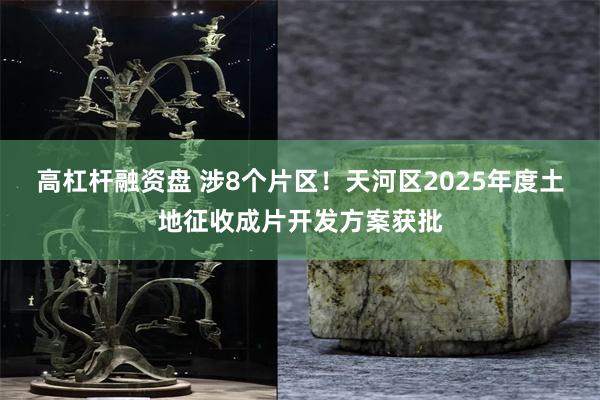 高杠杆融资盘 涉8个片区！天河区2025年度土地征收成片开发方案获批