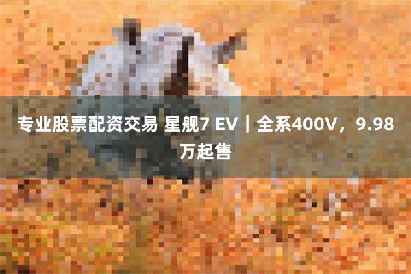 专业股票配资交易 星舰7 EV｜全系400V，9.98万起售