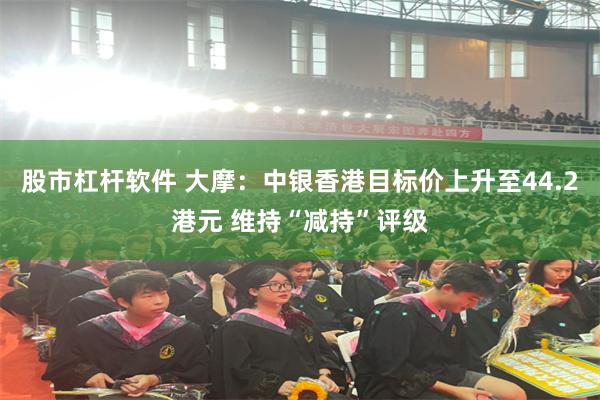 股市杠杆软件 大摩：中银香港目标价上升至44.2港元 维持“减持”评级