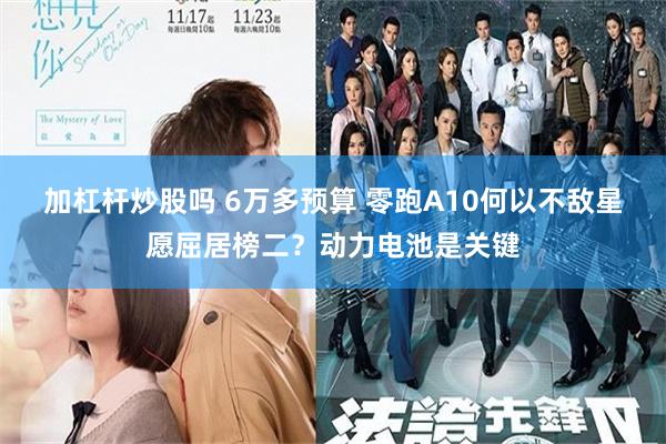 加杠杆炒股吗 6万多预算 零跑A10何以不敌星愿屈居榜二？动力电池是关键