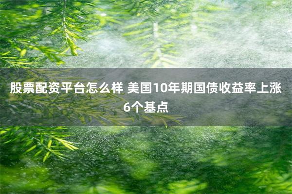 股票配资平台怎么样 美国10年期国债收益率上涨6个基点